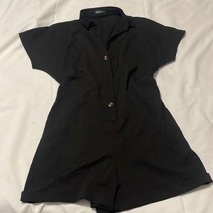 Black shorts Romper